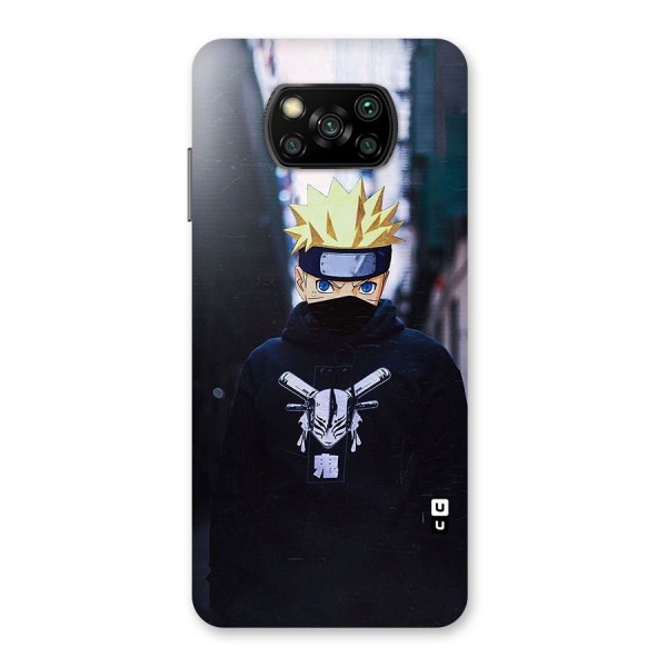 Naruto Uzumaki Cool Anime Back Case for Poco X3