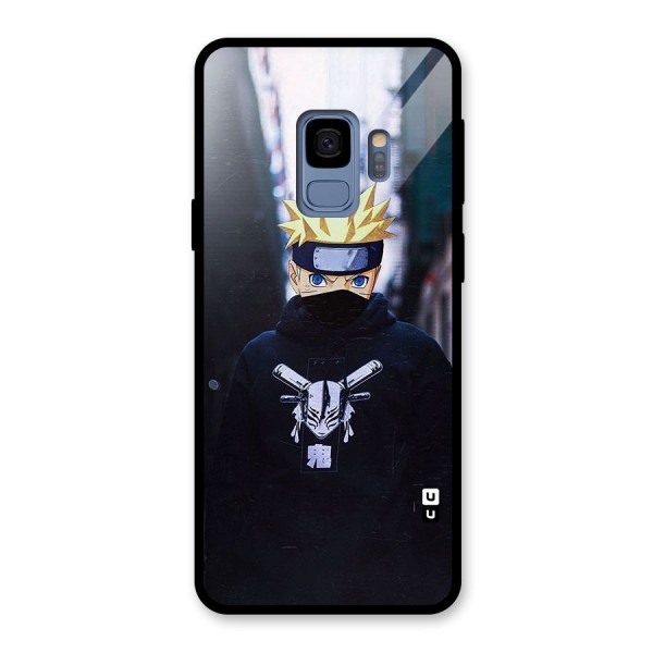 Naruto Uzumaki Cool Anime Glass Back Case for Galaxy S9