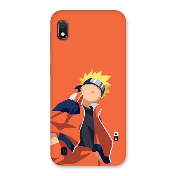 Naruto Uzumaki Minimalist Back Case for Galaxy A10