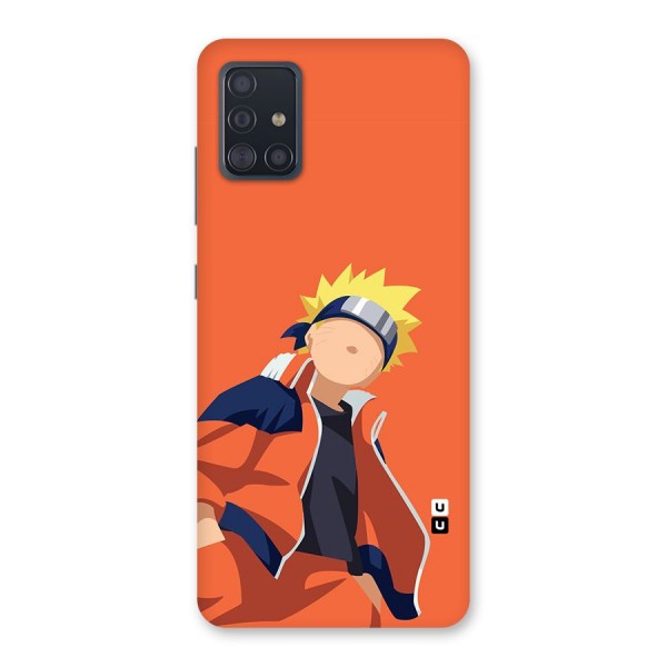 Naruto Uzumaki Minimalist Back Case for Galaxy A51