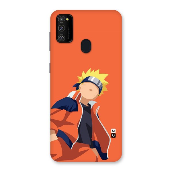 Naruto Uzumaki Minimalist Back Case for Galaxy M30s