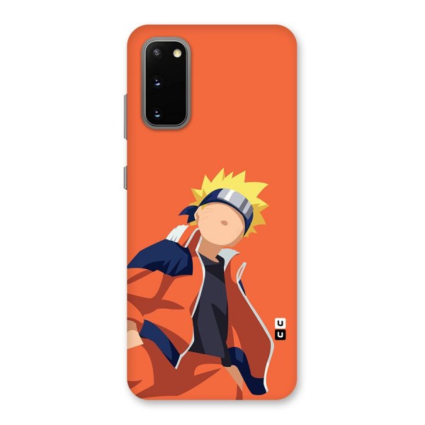 Naruto Uzumaki Minimalist Back Case for Galaxy S20