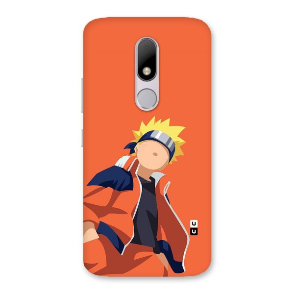 Naruto Uzumaki Minimalist Back Case for Moto M