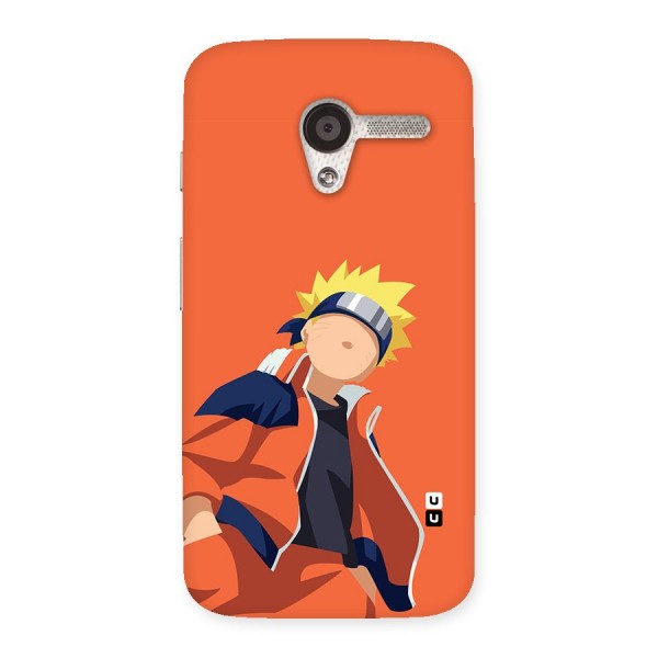 Naruto Uzumaki Minimalist Back Case for Moto X