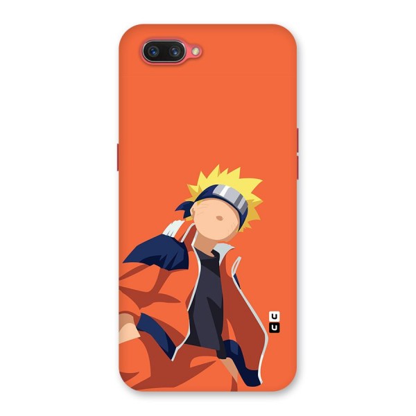 Naruto Uzumaki Minimalist Back Case for Oppo A3s