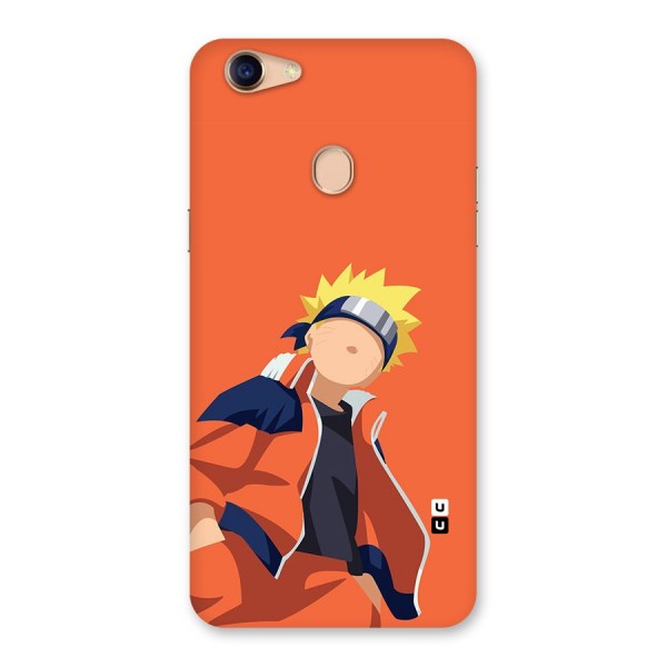 Naruto Uzumaki Minimalist Back Case for Oppo F5