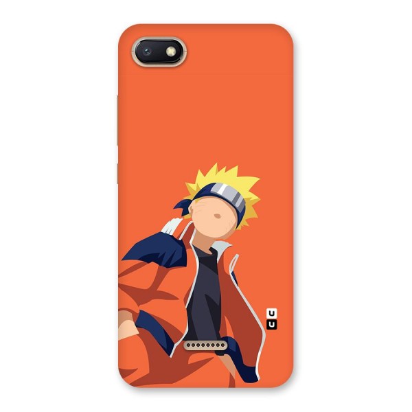 Naruto Uzumaki Minimalist Back Case for Redmi 6A