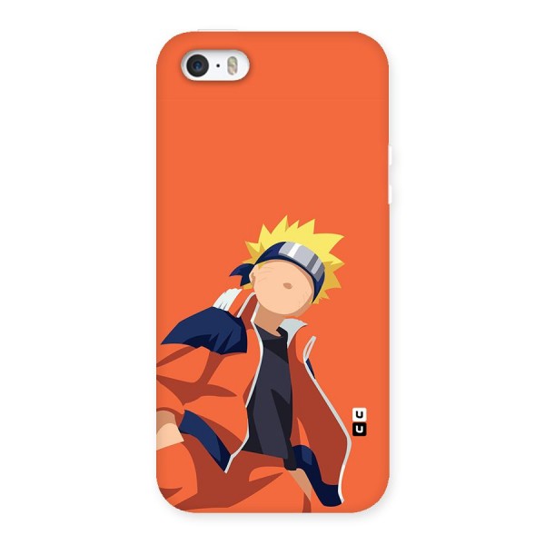 Naruto Uzumaki Minimalist Back Case for iPhone SE