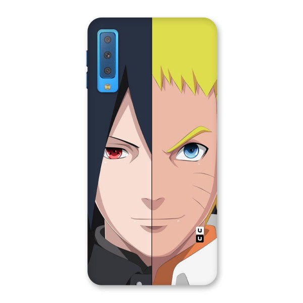 Naruto and Sasuke Back Case for Galaxy A7 (2018)