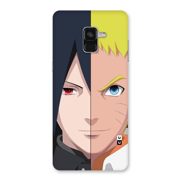 Naruto and Sasuke Back Case for Galaxy A8 Plus