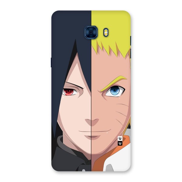 Naruto and Sasuke Back Case for Galaxy C7 Pro