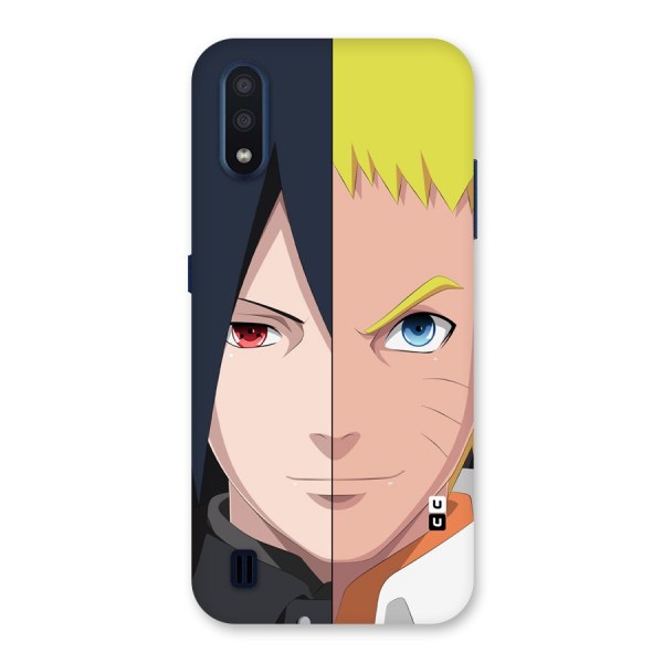 Naruto and Sasuke Back Case for Galaxy M01