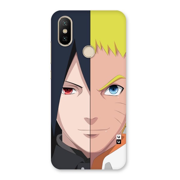 Naruto and Sasuke Back Case for Mi A2