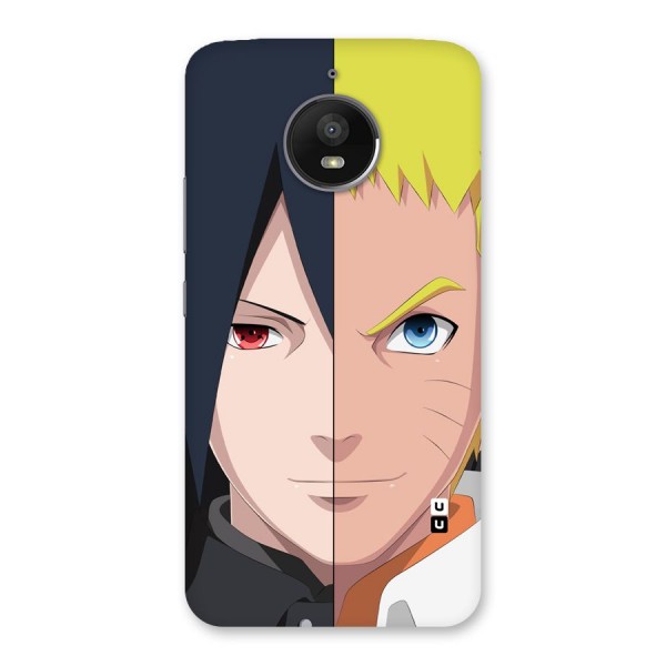 Naruto and Sasuke Back Case for Moto E4 Plus