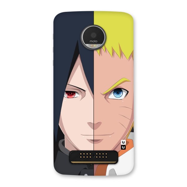 Naruto and Sasuke Back Case for Moto Z Play