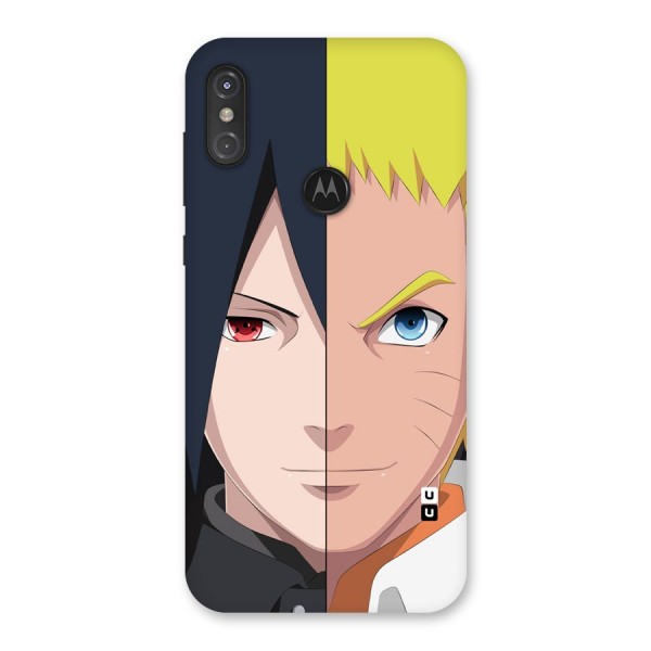 Naruto and Sasuke Back Case for Motorola One Power