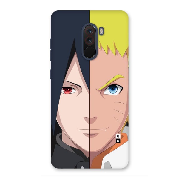 Naruto and Sasuke Back Case for Poco F1