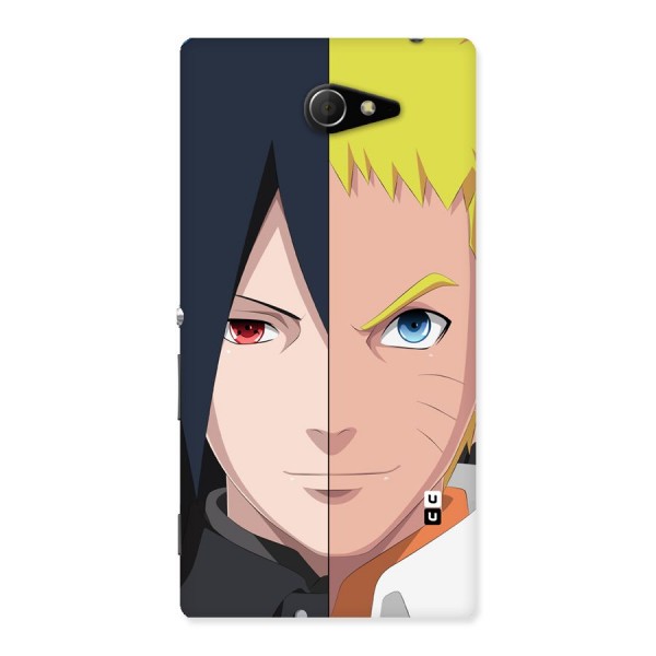 Naruto and Sasuke Back Case for Sony Xperia M2