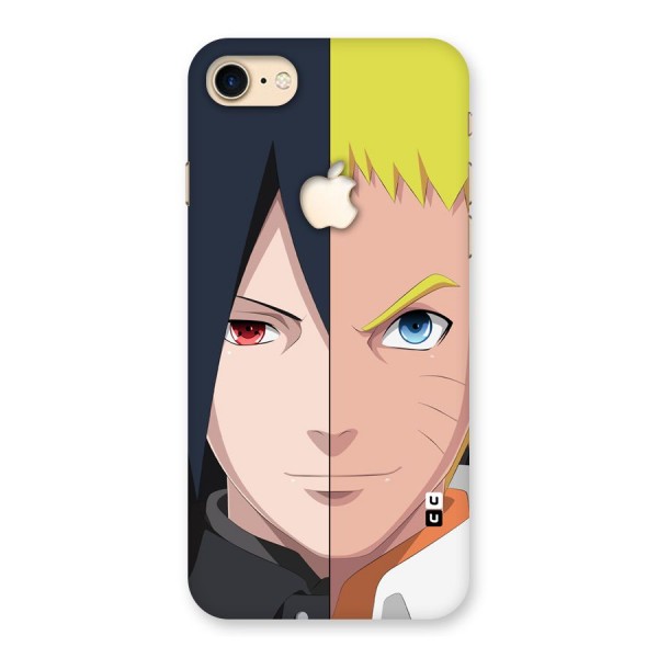 Naruto and Sasuke Back Case for iPhone 7 Apple Cut