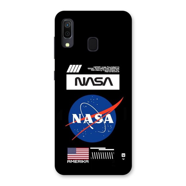 Nasa Zone Back Case for Galaxy A20