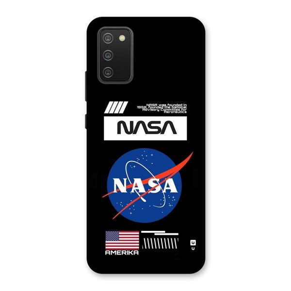 Nasa Zone Back Case for Galaxy F02s