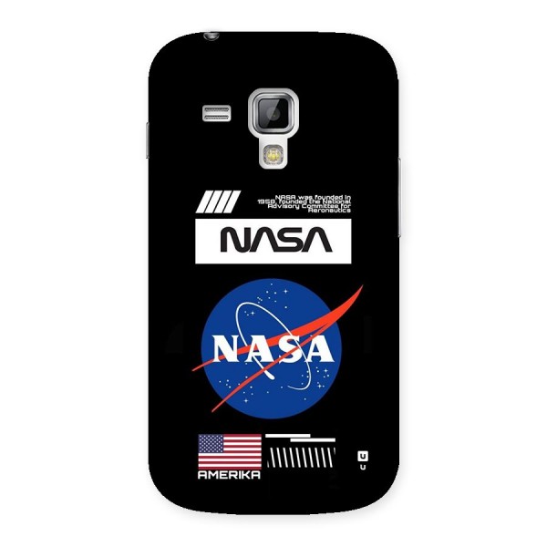 Nasa Zone Back Case for Galaxy S Duos