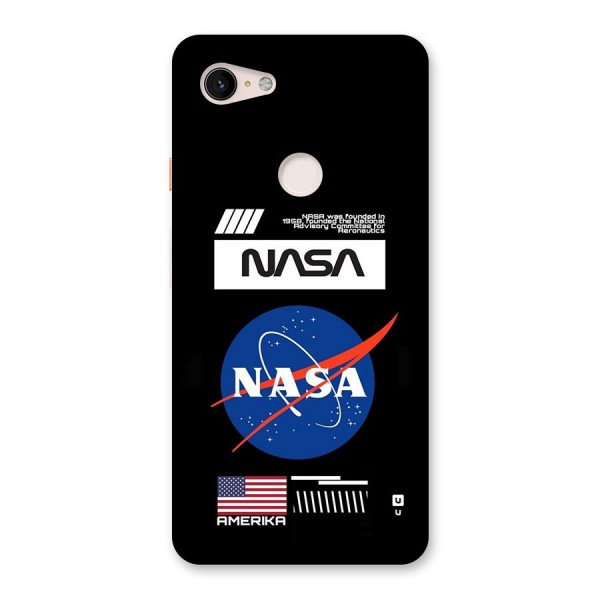 Nasa Zone Back Case for Google Pixel 3 XL