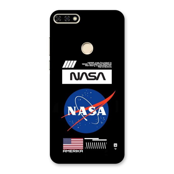 Nasa Zone Back Case for Honor 7A