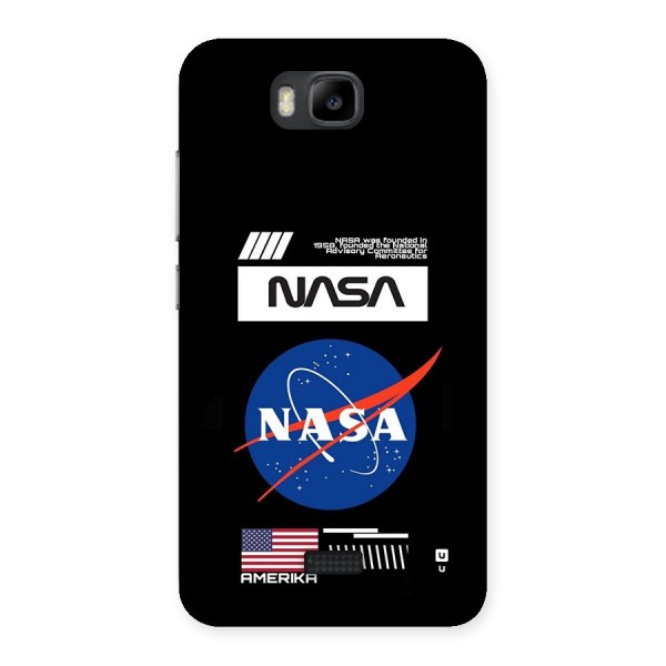 Nasa Zone Back Case for Honor Bee