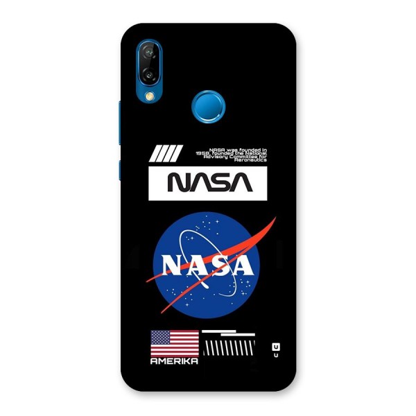 Nasa Zone Back Case for Huawei P20 Lite