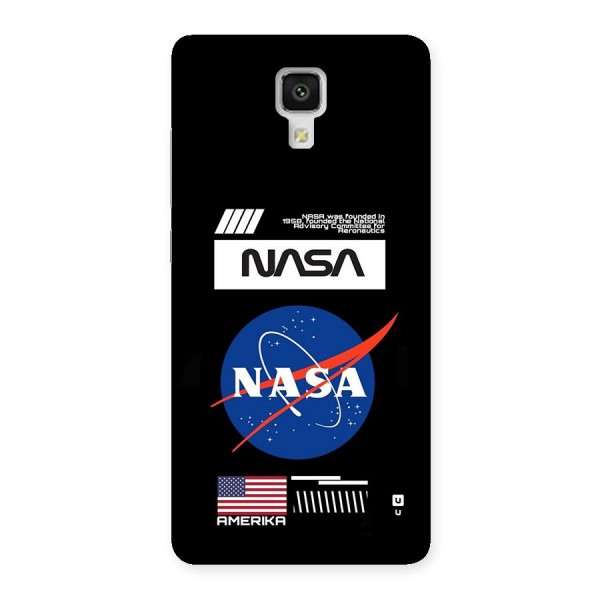 Nasa Zone Back Case for Mi4