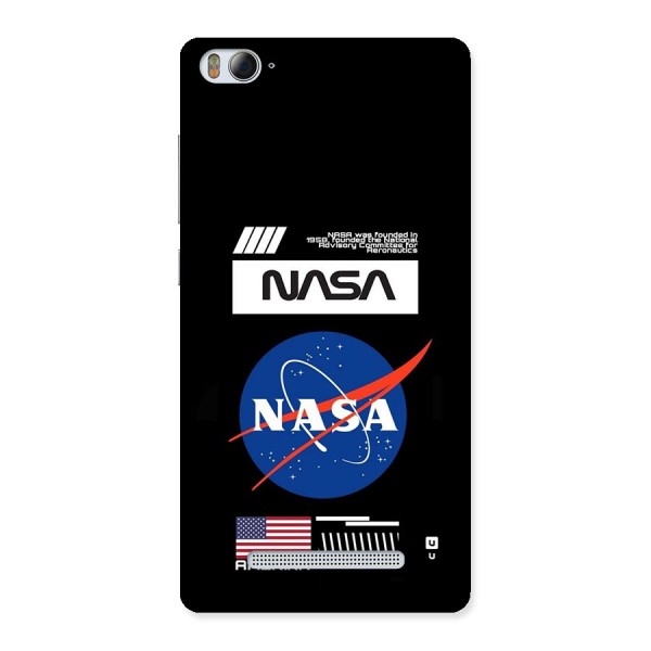 Nasa Zone Back Case for Mi4i