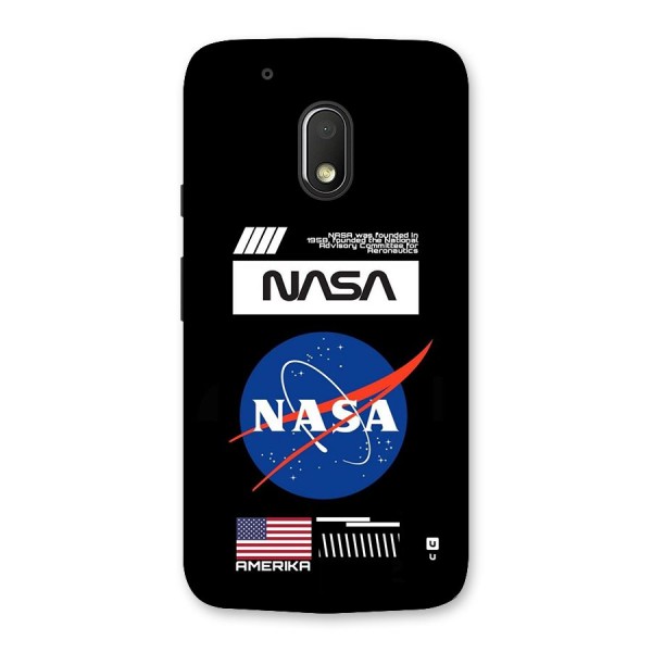 Nasa Zone Back Case for Moto G4 Play