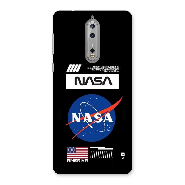 Nasa Zone Back Case for Nokia 8