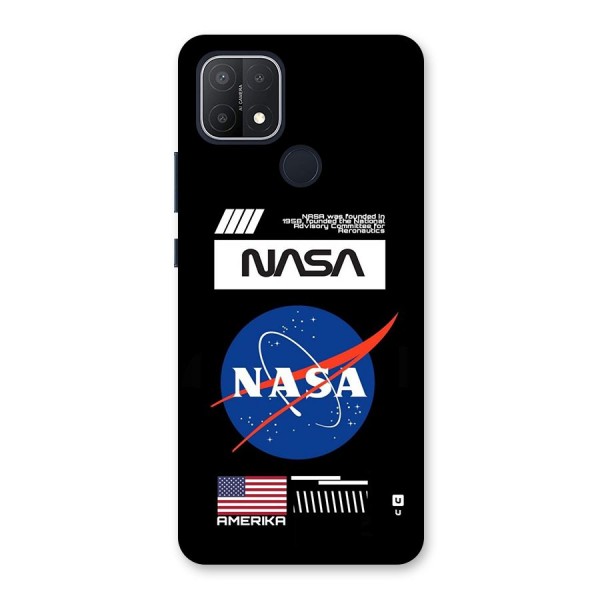 Nasa Zone Back Case for Oppo A15