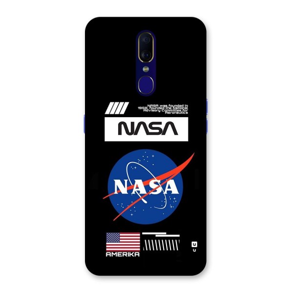 Nasa Zone Back Case for Oppo A9