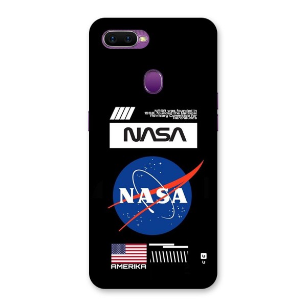 Nasa Zone Back Case for Oppo F9