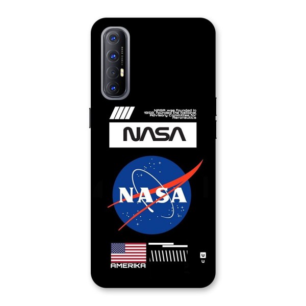 Nasa Zone Back Case for Oppo Reno3 Pro