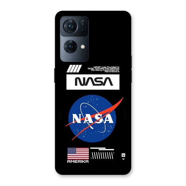 Nasa Zone Back Case for Oppo Reno7 Pro 5G