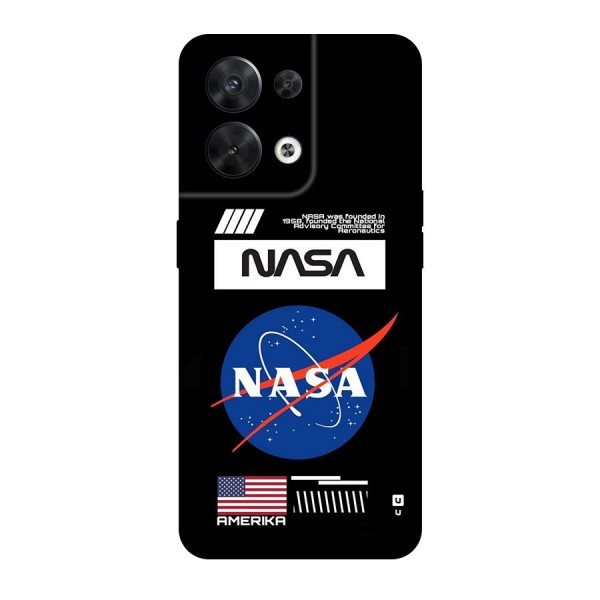 Nasa Zone Back Case for Oppo Reno8 5G