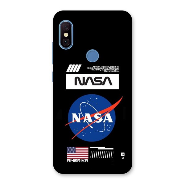 Nasa Zone Back Case for Redmi Note 6 Pro