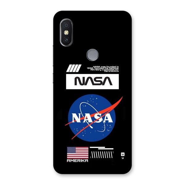 Nasa Zone Back Case for Redmi Y2