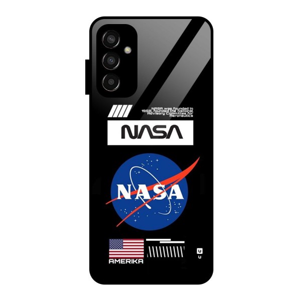 Nasa Zone Glass Back Case for Galaxy F13