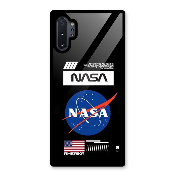 Nasa Zone Glass Back Case for Galaxy Note 10 Plus