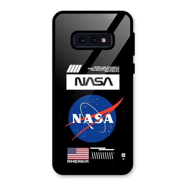 Nasa Zone Glass Back Case for Galaxy S10e