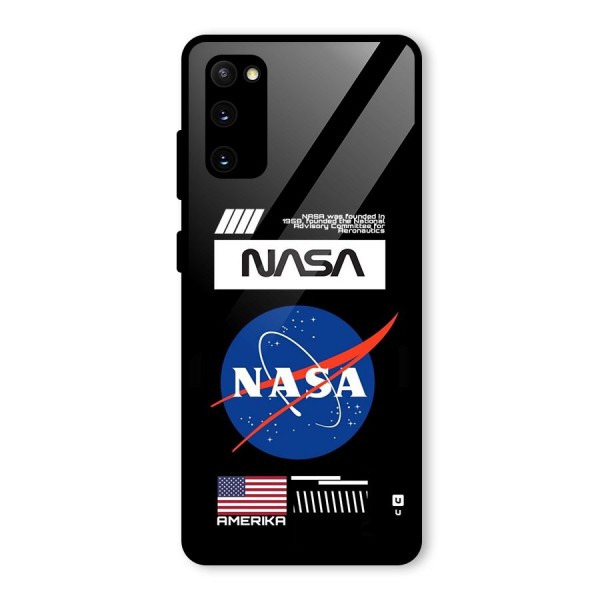 Nasa Zone Glass Back Case for Galaxy S20 FE 5G