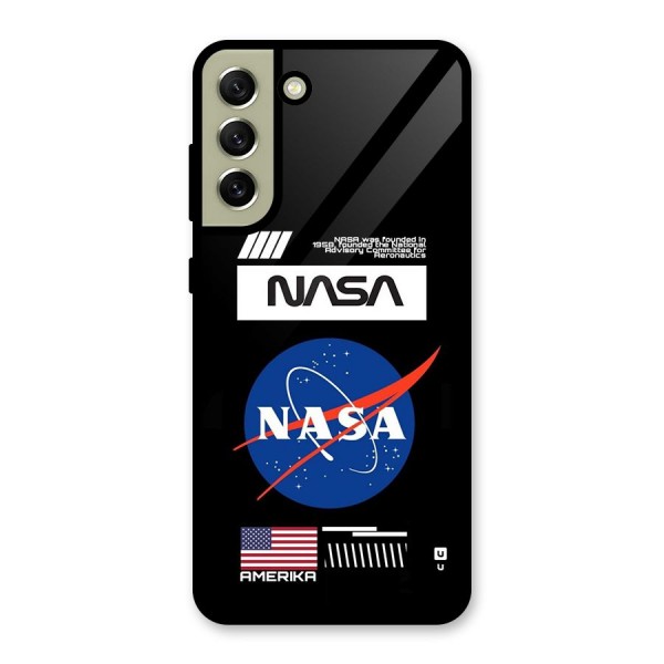 Nasa Zone Glass Back Case for Galaxy S21 FE 5G