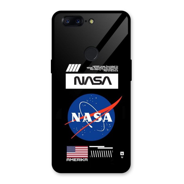 Nasa Zone Glass Back Case for OnePlus 5T