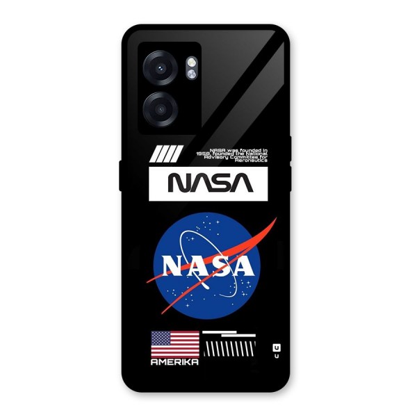 Nasa Zone Glass Back Case for Oppo K10 (5G)