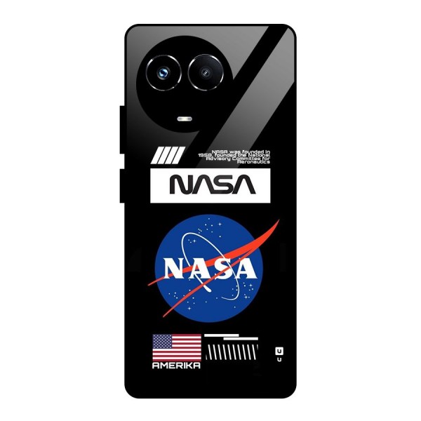 Nasa Zone Glass Back Case for Realme 11X